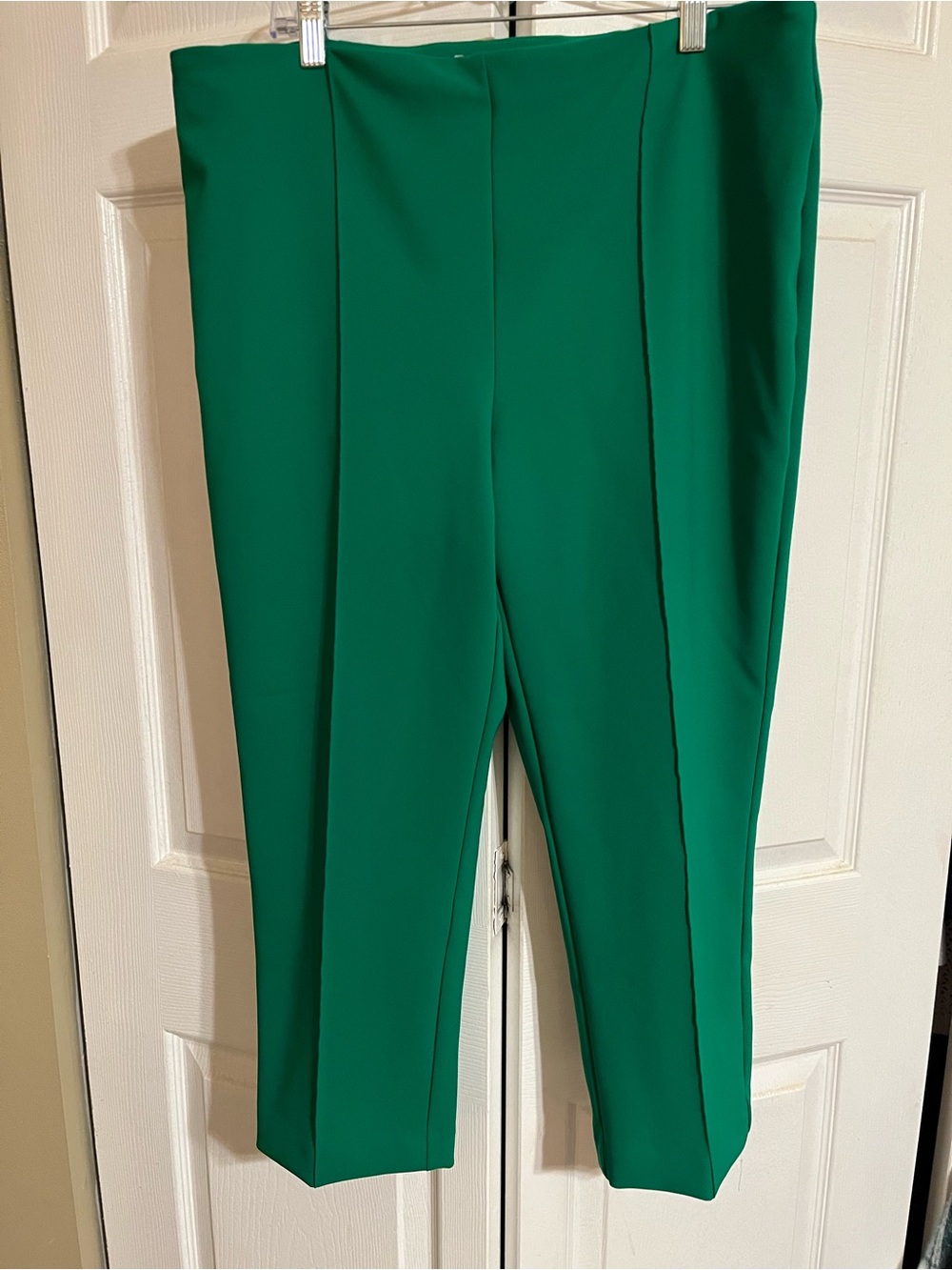 Rachel Zoe Kelly Green Cropped Tailored Pants